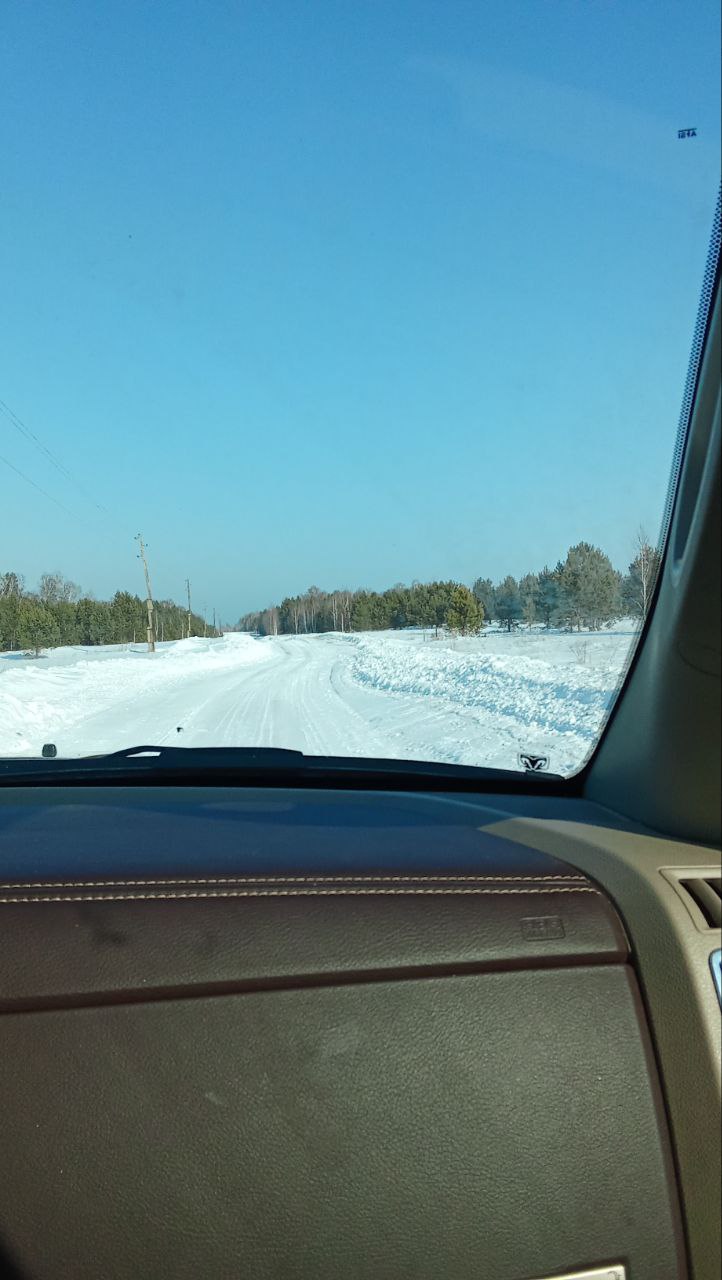 First time going to Shumikha (near Tashara - March)