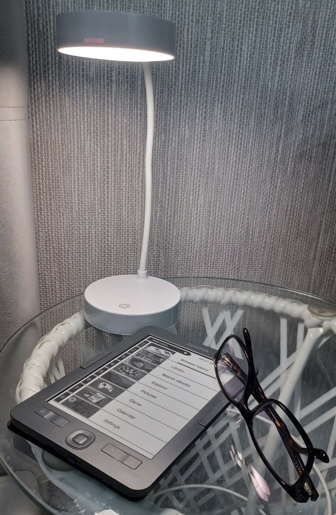 My new years present to myself: Night & reading light. #readinginbed