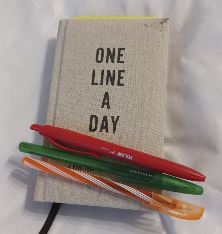 One Line a Day - A 5 Year Journal: I am in year two - and I love it.